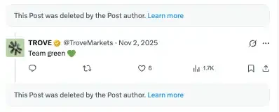 叙事崩塌、信任清零，Trove拉开今年加密维权序幕