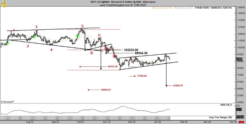 传奇交易员彼得·布兰特警告比特币价格即将暴跌——以下是他的预测