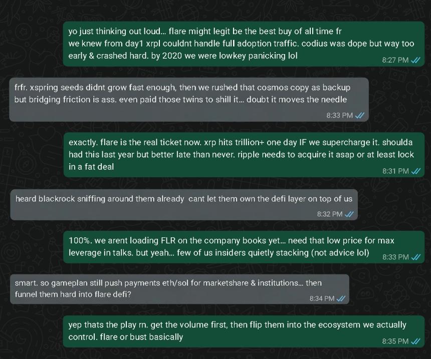 The viral WhatsApp conversation