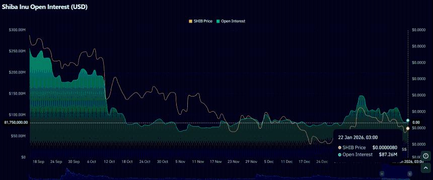 Shiba Inu Open Interest