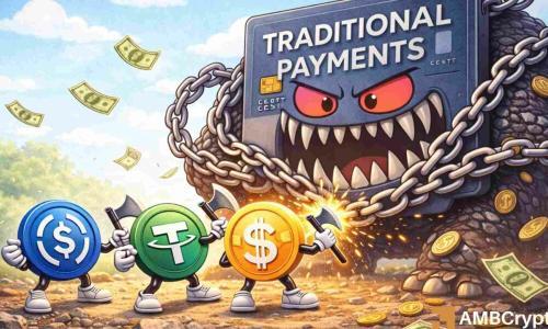 2025年稳定币真实支付达3900亿美元，B2B交易量增长733%