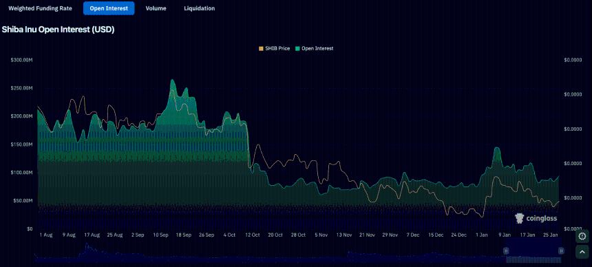 SHIB Open Interest