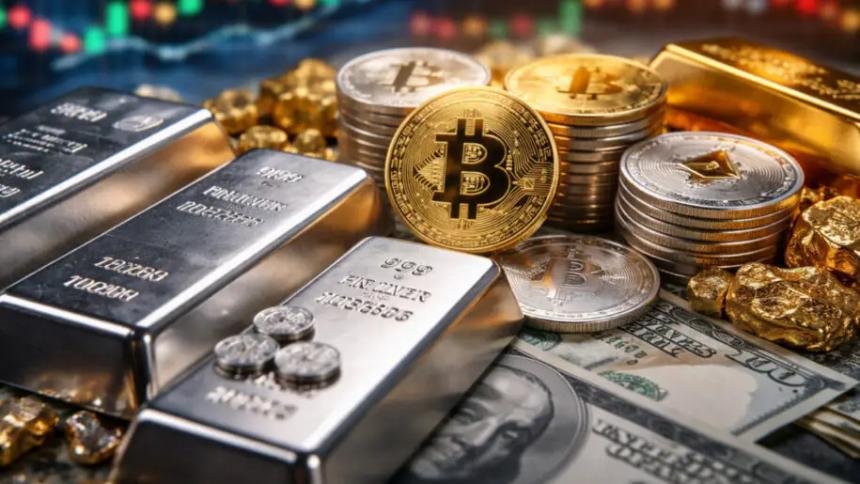 加密货币为何失宠？黄金与白银成市场新宠