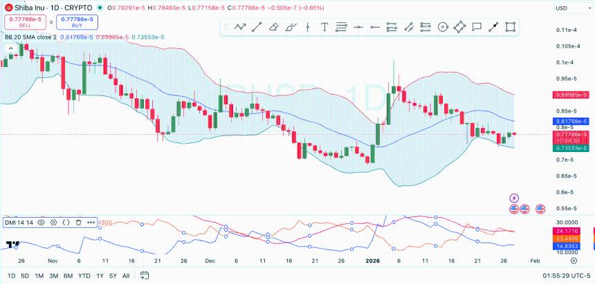 Shiba Inu Price Chart