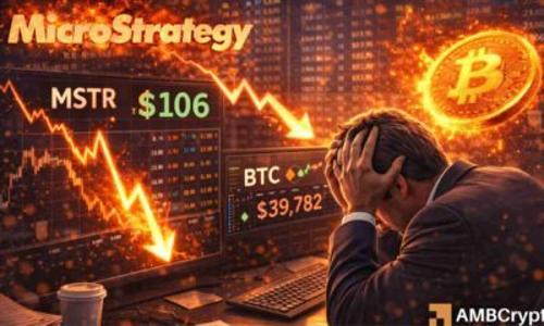 Saylor比特币押注亏损174亿：MSTR股价暴跌80%引发市场震荡