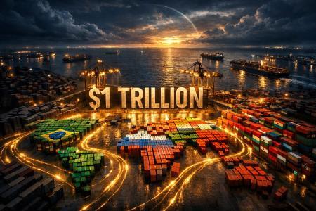 金砖国家贸易额破万亿美元：全球贸易格局重塑新趋势