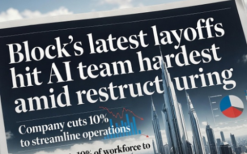 Block裁员近半员工：AI驱动效率革命背后的经济隐忧