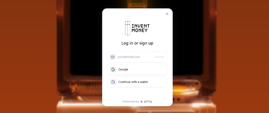 InventMoney注册流程图