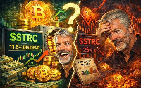 STRC收益工具解析：11.5%年化回报如何稳定贴面值运行？