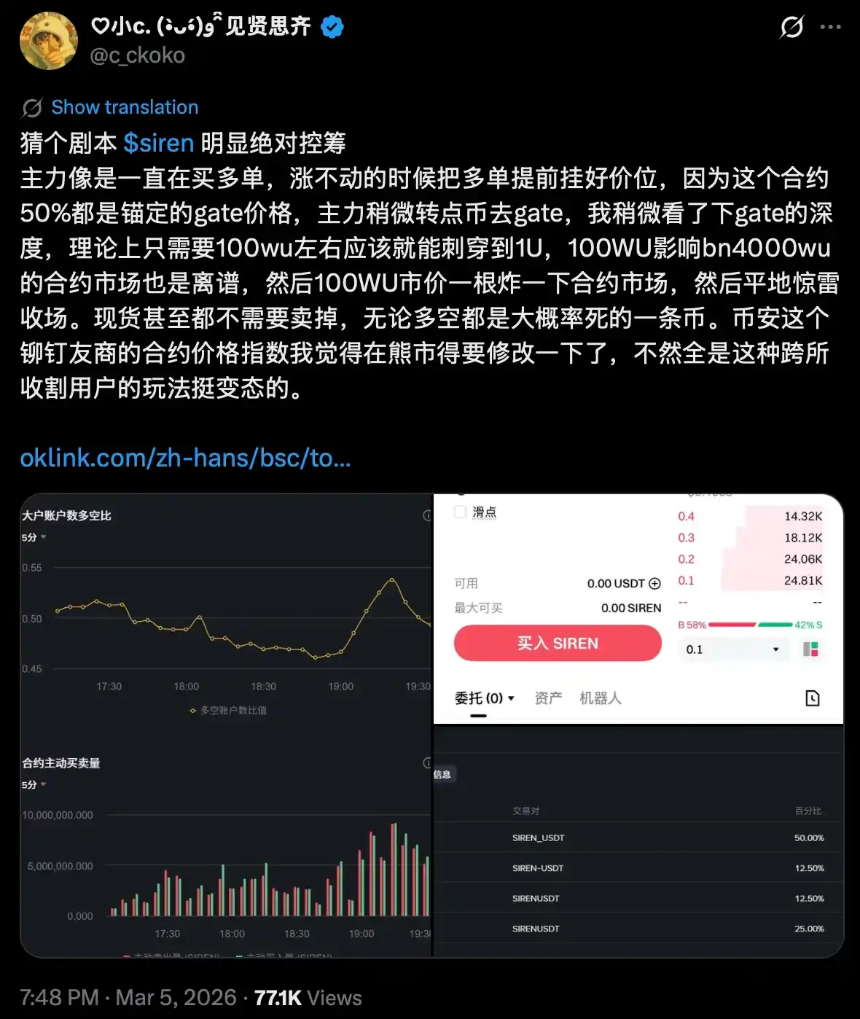 SIREN，一场精心设计的杠杆收割