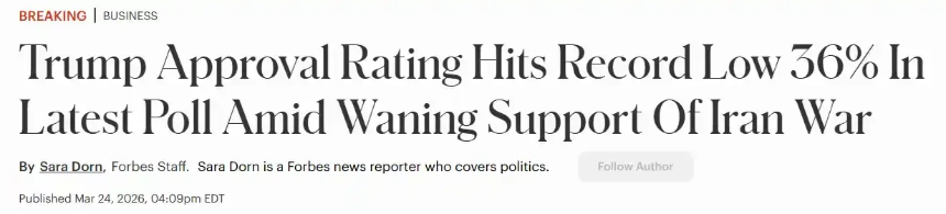 内幕押注，特朗普会在4月底停火吗？