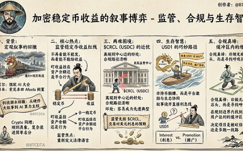 美国稳定币收益监管收紧：CRCL被压，USD1如何避险？